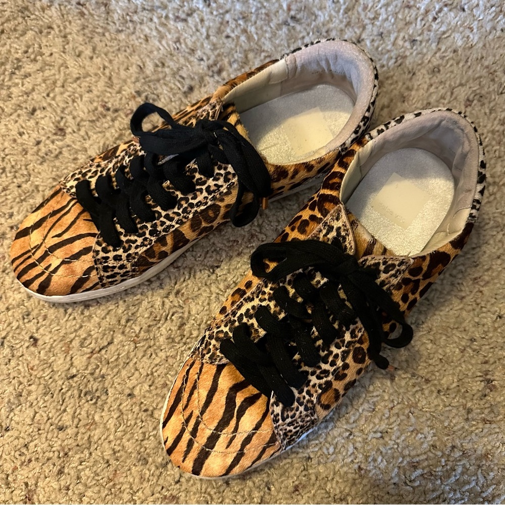 Dolce Vita Animal Print Sneakers